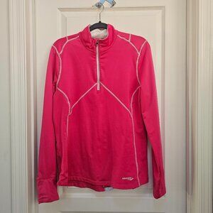 Mid weight 1/4 zip reflective pullover